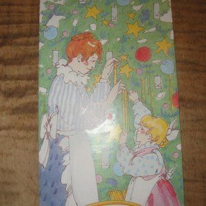 One EMERALD  Green Real Metal Foil German Christmas Tree Icicles Tinsel Lametta